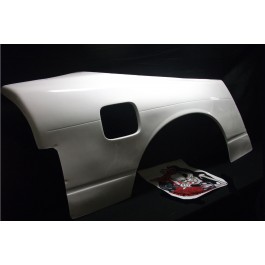 Badassparts - Nissan 200sx S13 Bakskärmar Roll Look +50mm (glasfiber)