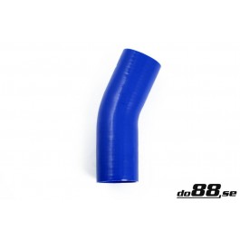 Silikonslang blå 25 grader 3,125'' (80mm) 