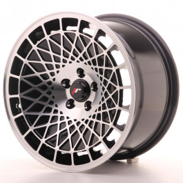 JR Wheels JR14 16x9 ET10 4x100 Black Machined Face