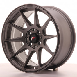 JR Wheels JR11 16x8 ET25 4x100/114 Gun metal