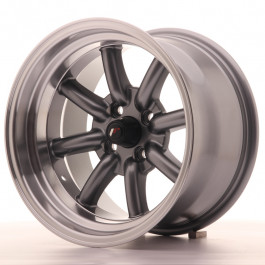 JR Wheels JR19 15x9 ET-13 4x100 Gun metal