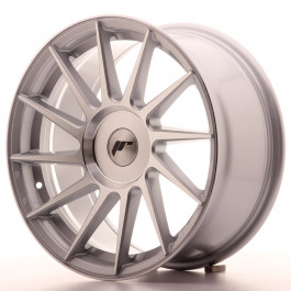 JR Wheels JR22 17x8 ET35 Silver Machined Face