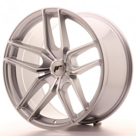 JR Wheels JR25 20x10 ET20-40 5 Machined Face Silver