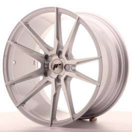 JR Wheels JR21 20x10 ET20-40 5 Silver Machined Face