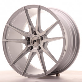 JR Wheels JR21 18x8,5 ET40 5x112 Machined Face Silver