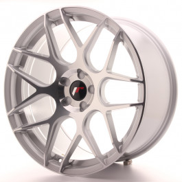 JR Wheels JR18 20x10 ET20-45 5 Machined Face Silver