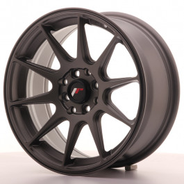JR Wheels JR11 16x7 ET25 4x100/108 Gun metal