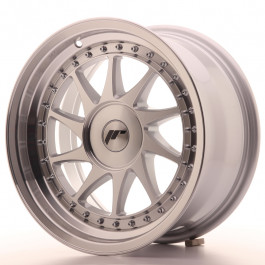 JR Wheels JR26 16x8 ET10-30 Silver Machined Face