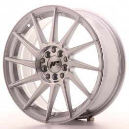 JR Wheels JR22 17x7 ET35 5x100/114 Silver Machined Face