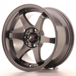 JR Wheels JR3 15x8 ET25 4x100/108 Gun metal