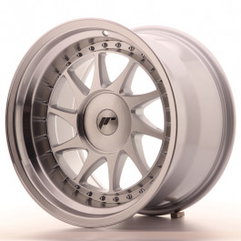 JR Wheels JR26 17x10 ET0-25 Silver Machined Face