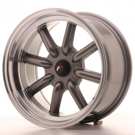 JR Wheels JR19 16x8 ET-20-0 Gun metal