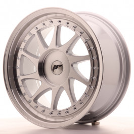 JR Wheels JR26 18x8,5 ET20-40 Machined Face Silver