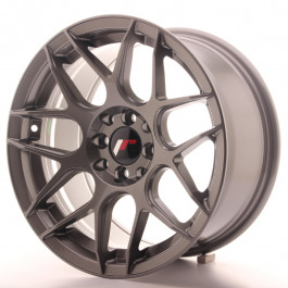JR Wheels JR18 16x8 ET25 4x100/108 Gun metal