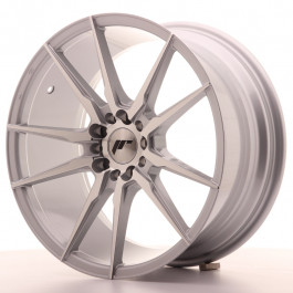 JR Wheels JR21 18x8,5 ET40 5x112/114 Machined Face Silver