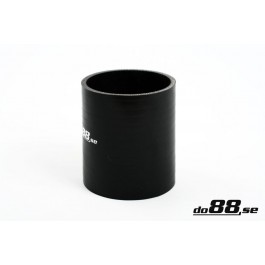 Silikonslang svart Koppling 3,125'' (80mm) 