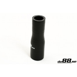 Silikonslang svart 0,75 - 1'' (19-25mm) 