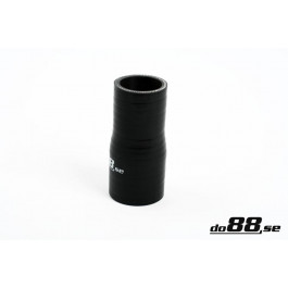 Silikonslang svart 1 - 1,25'' (25-32mm) 