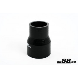 Silikonslang svart 2 - 2,25'' (51-57mm) 