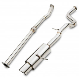 Direnza - Citroen C2 VTR / VTS Cat Back Avgassystem i Rostfritt