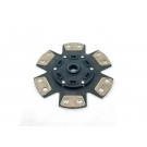 Tenaci - Sinterlamell 6-Puckad - 240mm 25.4mm x 24 Splines Fjädrad - Nissan