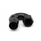 Slangkoppling AN12 180° Svart