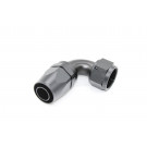Slangkoppling AN16 90° Svart