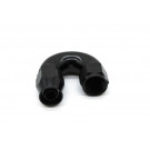 Slangkoppling PTFE AN8 180° Svart