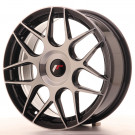 JR Wheels JR18 17x7 ET20-40 Black Machined Face