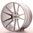 JR Wheels JR21 20x11 ET20-30 5 Machined Face Silver