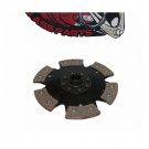Badassparts - Sinterlamell 6-Puckad - 228mm  x 10 Splines Stum - BMW