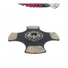 Badassparts - Sinterlamell 4-Puckad - 228mm  x 10 Splines Stum - BMW