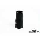 Silikonslang svart 1 - 1,125'' (25-28mm) 