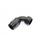 Slangkoppling AN20 90° Svart