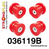 Strongflex - Rear beam mounting bushes kit E46