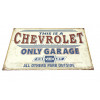 Garage Skylt - Chevrolet Only Garage