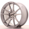 JR Wheels JR21 17x8 ET25 4x100/108 Silver Machined Face