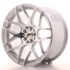 JR Wheels JR18 17x9 ET35 5x100/114 Silver Machined Face
