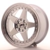 JR Wheels JR6 17x8 ET35 5x108/112 Machined Face Silver