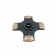 Tenaci - Sinterlamell 4-Puckad - 240mm 28mm x 10 Splines Stum - BMW