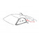 Toyota - List Dörr Mitten Höger - Supra MK4 - 62371-14080