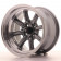 JR Wheels JR19 15x9 ET-13 4x100 Gun metal
