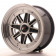 JR Wheels JR31 15x7 Machined Face Black